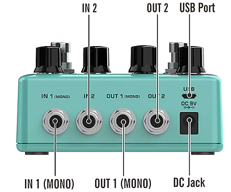 NuX Duotime Dual Delay Engine – Matt's Guitars
