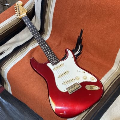 Fender Custom Shop 1960 Stratocaster Relic Candy Apple Red Built By Yuriy Shishkov [SN R55093] [10/25] image 6