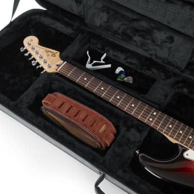 Gator Cases Grey Transit Lightweight Electric Guitar Case image 6