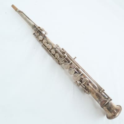 Early Buffet Crampon Soprano Saxophone in Silver Plate HISTORIC COLLECTION image 5