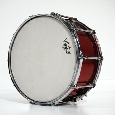 Premier Modern Classic Snare 14" x 7" in  Red Moon Sparkle image 4