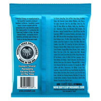 Ernie Ball 2238 RPS Reinforced Extra Slinky Electric Guitar Strings 8-38 image 2