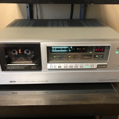 Vintage Cassette Deck Akai Gx F Serviced And Recapped Reverb