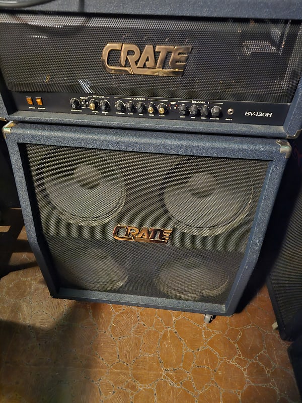 Crate Blue VOODOO 90's Blue halfstack Reverb