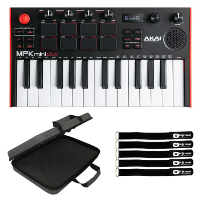 Akai Professional MPK Mini Play MK3 Mini Keyboard with EVA Case