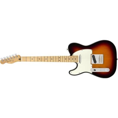 Fender Player Telecaster Left-Handed Electric Guitar, Maple Fingerboard,  3-Color Sunburst image 1
