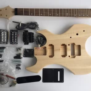 DIY Electric Guitar Kit Warrior Project Bolt on Basswood Body