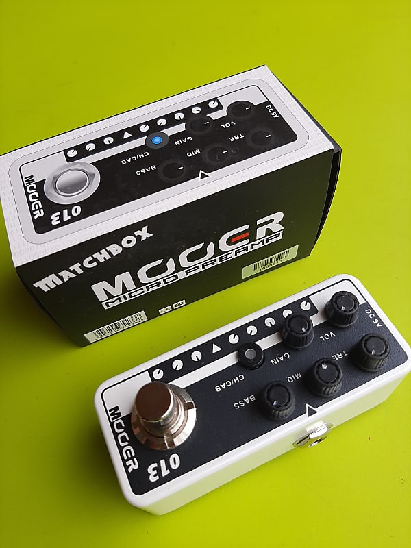 Mooer 013 Matchbox Micro Preamp Reverb