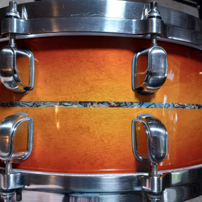 Tama Starclassic G Maple Sunburst 6x14 Snare Drum image 10