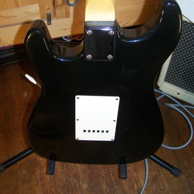 Strat Style Guitar, unbranded, Black image 6