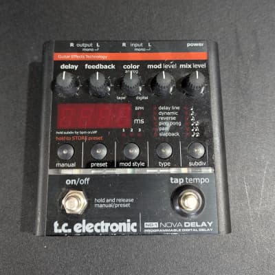 ギター tc electronic Nova Delay ND-1 TC Electronic | Product | ND-1 NOVA DELAY
