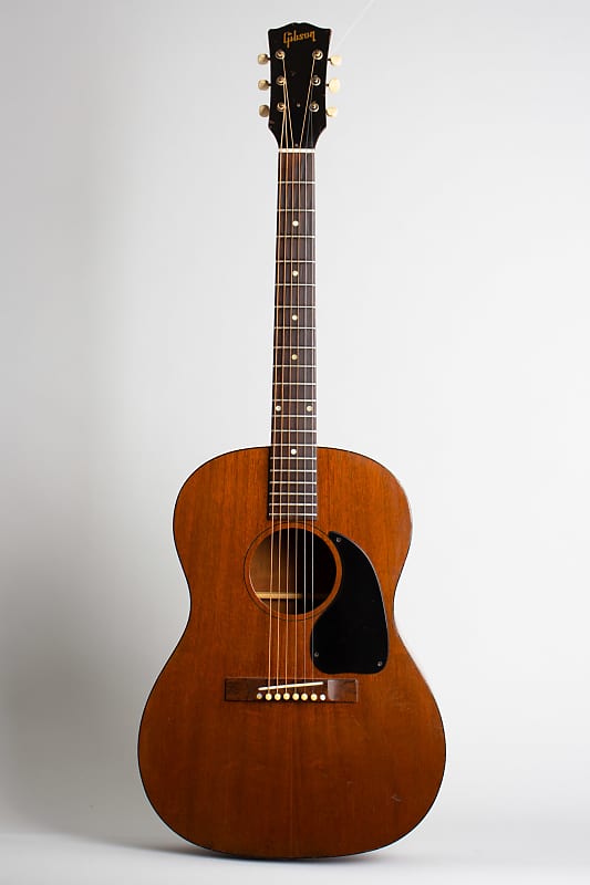 Gibson  LG-0 Flat Top Acoustic Guitar (1962), ser. #55565, black tolex hard shell case. image 1
