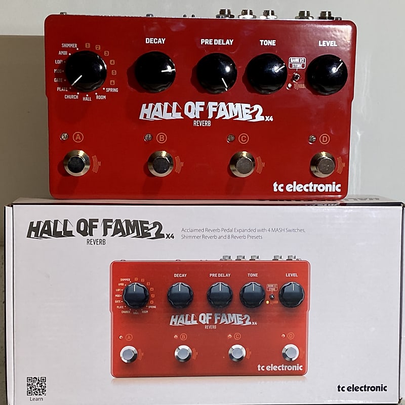 TC ELECTRONIC Hall of Fame Reverb エフェクター TC Electronic | Product | HALL OF FAME 2 REVERB