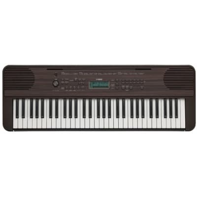 YAMAHA PSR-E360DW Keyboard - nussbaum