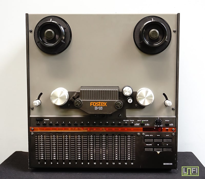 Fostex B-16 16 Track Vintage Analogue Reel To Reel Tape Recorder - Serviced!