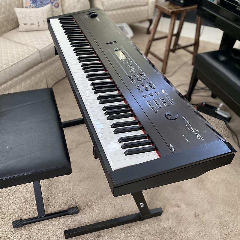 Yamaha S08 88key synthesizer Reverb