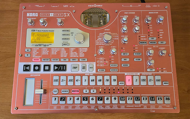 名機サンプラー KORG ELECTRIBE ESX1 コルグ Korg ElecTribe SX (ESX-1) | Vintage Synth Explorer