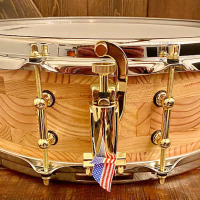DrumPickers 14x5” Heirloom Classic Snare Drum in Natural Gloss image 2