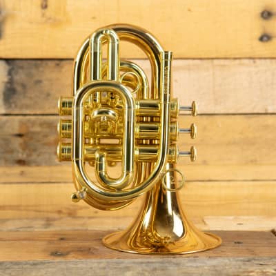 Carol Brass Pocket Trumpet CPT-3000-GLS-Bb-L image 1