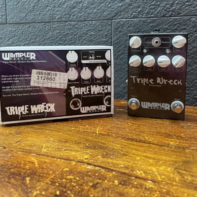 Reverb.com listing, price, conditions, and images for wampler-triple-wreck