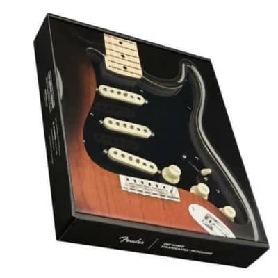 Fender® Factory Assembled Tex Mex Loaded Pickguard~SSS~Fender Boxed-Black/Aged WhiteBrand New image 3