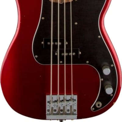 Fender Nate Mendel P Bass Rosewood FB, Candy Apple Red image 2