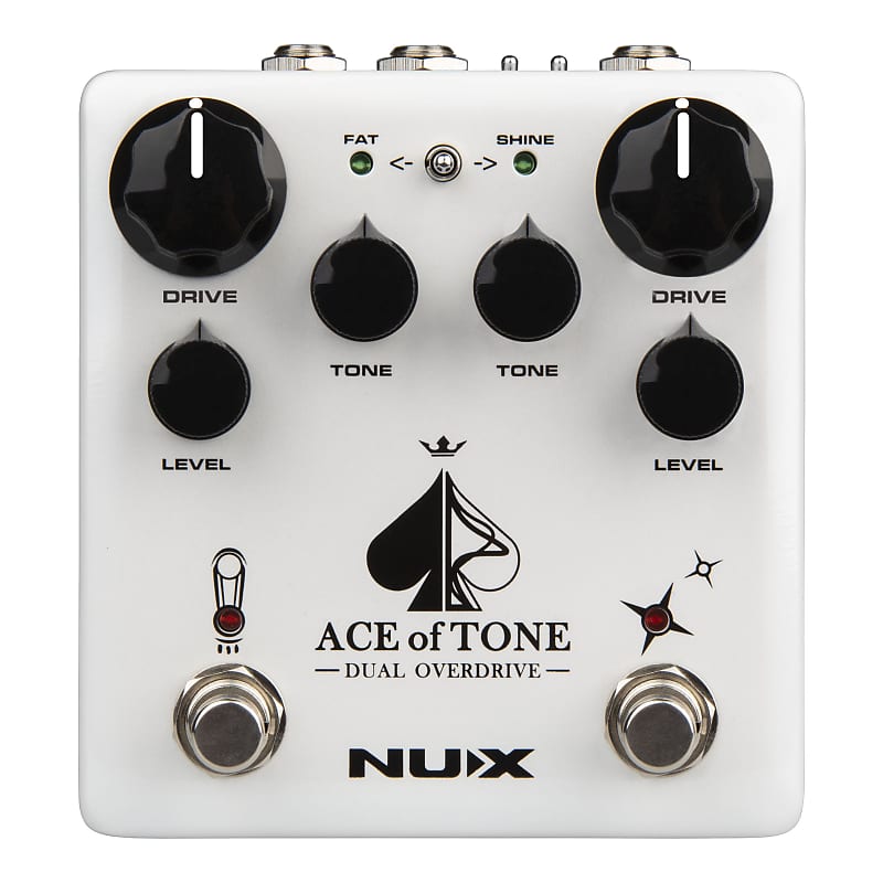 NuX NDO-5 Ace of Tone Dual Overdrive Verdugo Series Effects Pedal image 1
