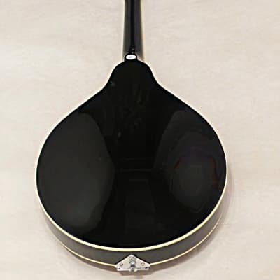 Savannah SA-100  Acoustic A Style Mandolin Gloss Black image 3