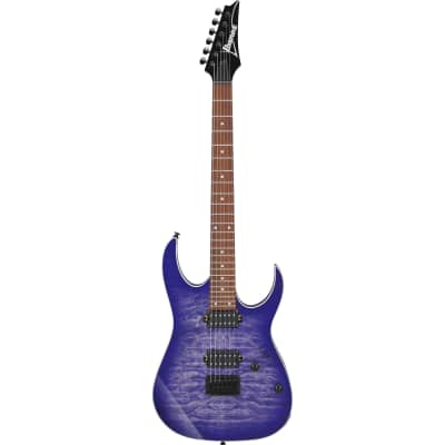 Ibanez RGA72QM-TLB Trans Lavender Burst quilted maple top | Reverb