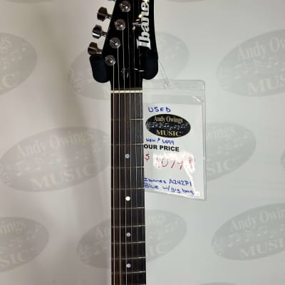 Used Ibanez AZ42P1-PBE Premium - Prussian Blue Metallic image 3