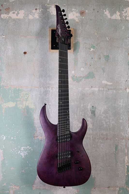 Legator Ninja X 7 7-String Electric Guitar  - Purple image 1