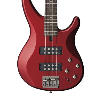 Yamaha TRBX304 4-String Bass Guitar - Candy Apple Red image 1