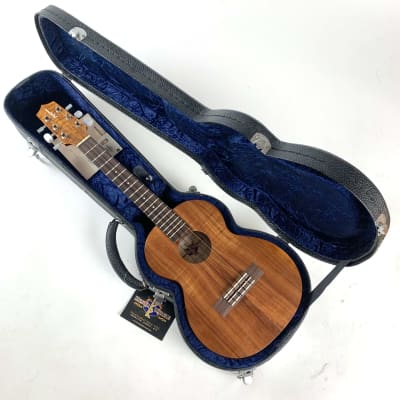 Kamaka HF-36 - Flamed Koa - 6-String Tenor Like new with Tags and OHSC image 11
