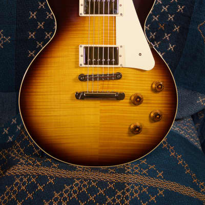 2022 FGN Fujigen - Neo Classic NLS11RMP Gold top P90 - Les Paul