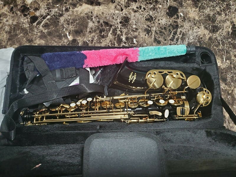 Glory Alto Sax Saxophone with Original Carrying Case Reverb