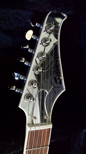 Silvertone Paul Stanley Apocalypse Cracked Mirror | Reverb Silvertone Paul Stanley Apocalypse Cracked Mirror | Reverb