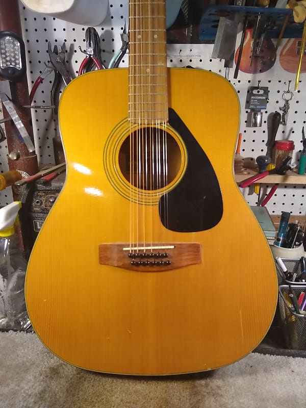 ギターYAMAHA FG-210 Vintage Yamaha 1980s FG210 12 String Acoustic Guitar Vintage