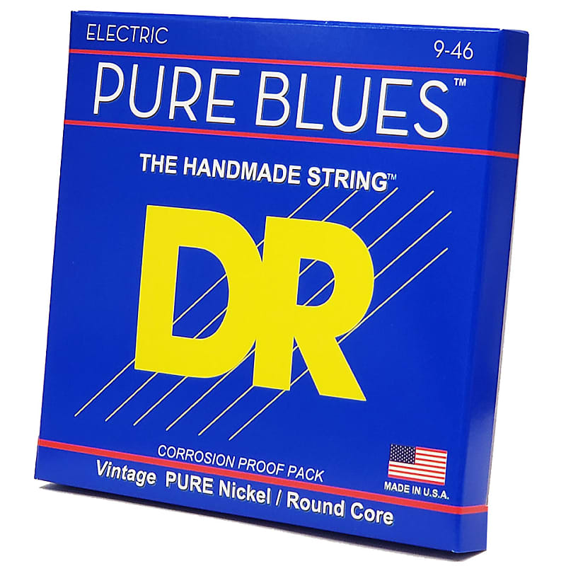 DR Strings Pure Blues PHR-9/46 Lite to Medium .009-046 Bild 1