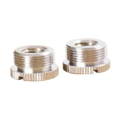 5/8'' Male to 3/8'' Female Knurled Mic Screw Adapter image 2