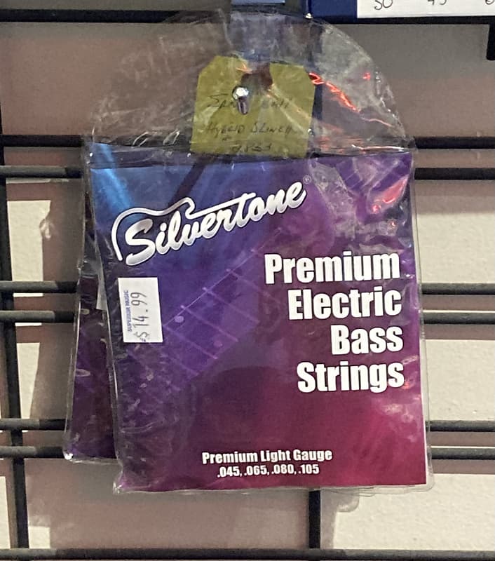 Silvertone Premium electric 4 String bass strings ( Light Reverb