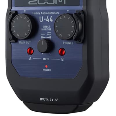 Zoom U-44, Handy Audio Interface High Quality Recording And Playback image 1