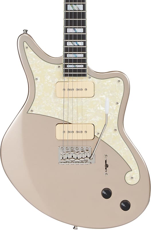 D'Angelico Deluxe Bedford Electric Guitar - Desert Gold image 1