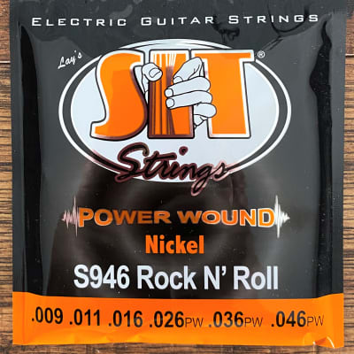 SIT Strings S946 Rock N' Roll Power Wound Nickel Electric Guitar Strings 3 Pack image 2