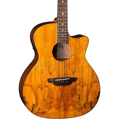 Luna Guitars Gypsy Spalt Grand Auditorium Acoustic-Electric Guitar for sale
