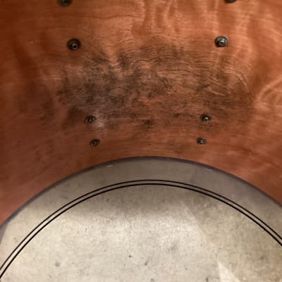 Tama - 24x16" Superstar Bass Drum, Complete! 1980's - Wine Red image 4