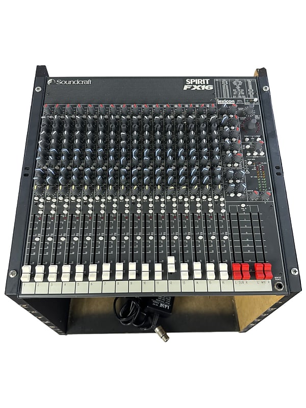 Soundcraft Spirit FX16 16 Channel Mixer with Lexicon Effects | Reverb
