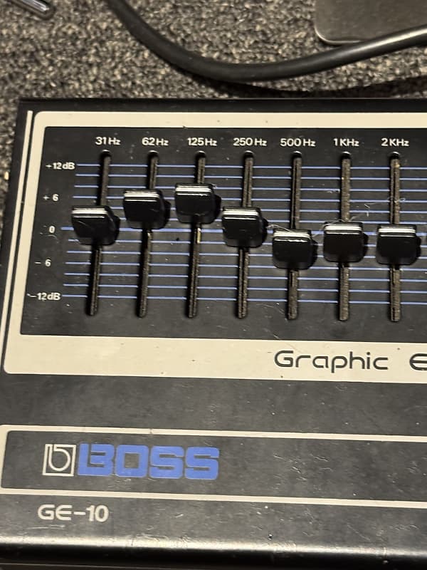Boss GE-10 Graphic EQ | Reverb