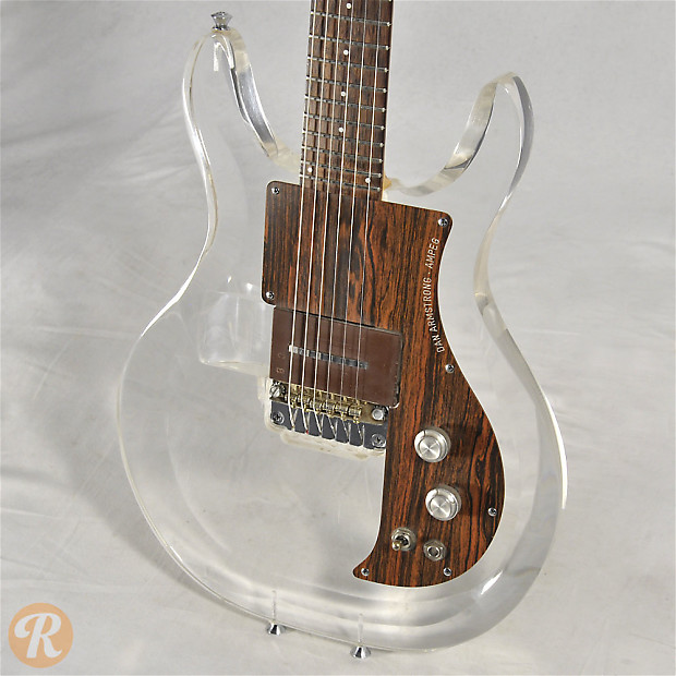 Ampeg Dan Armstrong Lucite Guitar Clear 1970 image 3
