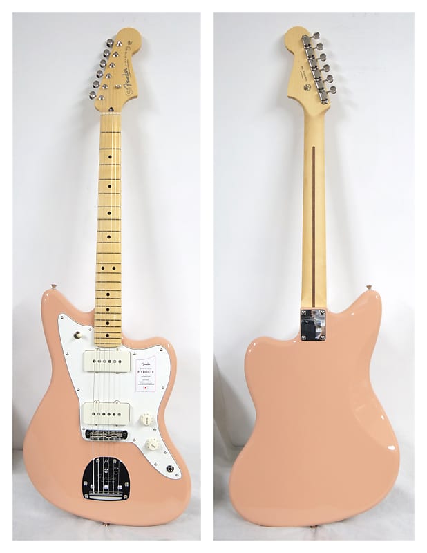 Fender Made in Japan Hybrid II Jazzmaster MN SN:5976 ≒3.65kg 2021 Flamingo  Pink