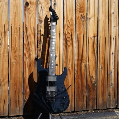 ESP CUSTOM SHOP M-II FR Black w/Snake inlays 6-String Electric Guitar w/ Case (2025) image 2